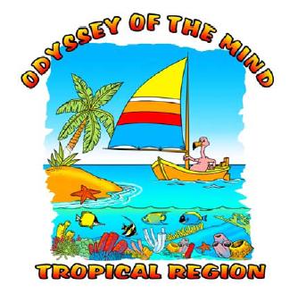 Tropical Region Shirt Logo