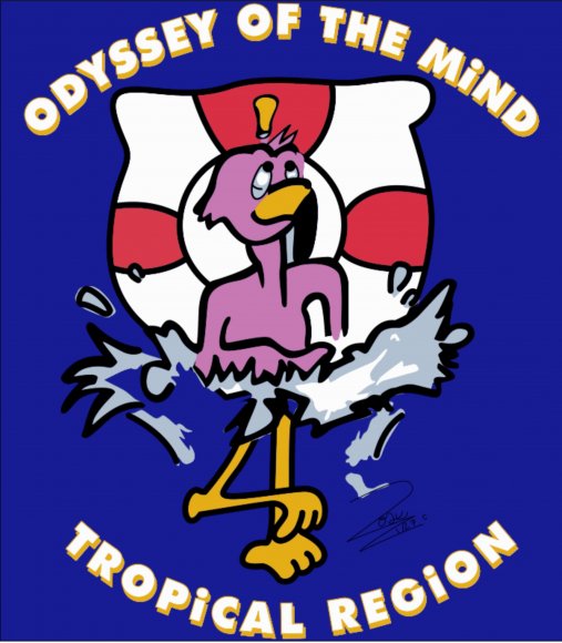 tropical odyssey flamingo